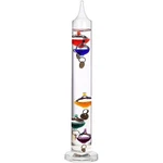 11"H Galileo Glass Thermometer 5 Multi-colored Spheres Temperatures 60 F 96. Fixed Price $28.99.