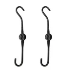 Achla 12" Extender Hook 2-PACK, Black Powdercoat SSE-01-2. Fixed Price $44.99.