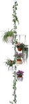 Baoyouni 5-TIER Tension Rod Plant Holder Pole, Flower Display Tier, Ivory. Fixed Price $82.75.