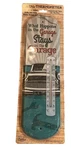 #62405 What Happens Garage Tin Thermometer By Countryside Products Large. Fixed Price $8.99.