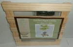 Wooden Garden Plant Caddy 11.8" X W/ 4 Casters. Fixed Price $17.99.