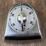 Bengt Ek Designs Sweden Kitchen Timer 60 Min Stainless Steel Retro Video. Fixed Price $29.99.
