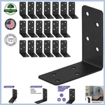 Heavy Duty Right Angle Brackets 3X3X1.5IN For Furniture Stabilization. Fixed Price $40.84.