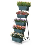 5 Tier Vertical Raised Garden Bed Planter Box Green Fogein Drainage Holes Indoor. Fixed Price $74.99.