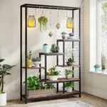 5-TIER Tall Indoor Plant Stand 70.9'' Large Shelf W/ 6 S-hooks Flower Rack. Fixed Price $119.99.