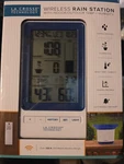 Lacrosse Wireless Rain Station With Indoor/outdoor Temp + Humidity. Fixed Price $39.95.