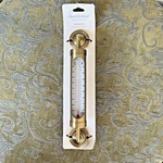 Hearth Magnolia Brass Thermostat Sheltered Outdoor Temperature Gage. Fixed Price $24.99.