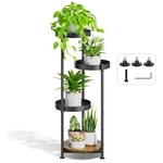 Oppro Plant Stand Indoor Outdoor Clearance, 4 Tier Metal Tall Flower Shelf Ho.... Fixed Price $58.52.