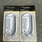 Lot Of 2 Taylor #4763 Tube Thermometer Plastic White In. New. Fixed Price $13.99.