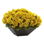 Nearly Natural 15" Geranium W/ Black Planter Uv Resistant (indoor/outdoor). Fixed Price $142.99.