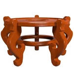 Red Lantern Rosewood Fishbowl Stand - Honey Size 15.5 In. Base Diameter. Fixed Price $253.29.