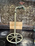 Creative Co-op Rustic Metal Faucet Paper Towel Holder Farmhouse Kitchen Decor. Fixed Price $13.50.
