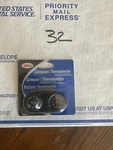 Bell Automotive Compass And Thermometer 34203-1. Fixed Price $19.00.