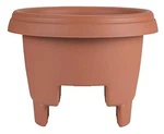 Bloem Classic Round Deck Balcony Rail Planter, Terra Cotta, 12". Fixed Price $24.45.