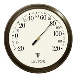 La Crosse T85562 8" Dial Weather-resistant Thermometer (new). Fixed Price $25.99.