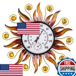 Hobyluby Indoor/outdoor Thermometer & Hygrometer Wall-mounted, No Batteries. Fixed Price $51.31.