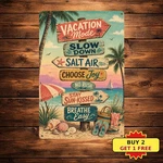 Funny Patio Beach Quote Tin Sign Summer Outdoor Deck Wall Art. Fixed Price $10.33.