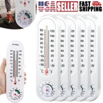 4X Indoor Outdoor Wall Thermometer Humidity Vertical Hygrometer For Garden. Fixed Price $11.82.