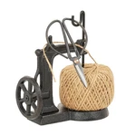 Cast Iron Twine Holder And Scissors Set, Vintage Jute Garden String Hol.... Fixed Price $46.79.