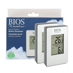 Bios Indoor/outdoor Wireless Thermometer (silver) X 6.25-INCH 0.6-INCH. Fixed Price $33.19.
