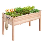 Vevor Raised Garden Bed, 3.9 1.9 2.5 Ft Wooden Planter Box, Elevated Outdoor. Fixed Price $103.65.