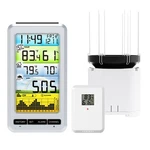 Urageuxy Rain Gauge Wireless Indoor Outdoor Thermometer With Color Display Sc.... Fixed Price $54.06.