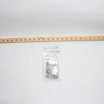 Prime-line Sliding Door Loop Lock, 2-1/4 In., Steel, Nickel Plated, Right Hand. Fixed Price $6.78.