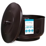 Birdrock Home Decorative Footed Water Hose Holder Pot With Lid Holds 100FT .... Fixed Price $188.57.