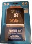 Acurite Air Indoor Temperature Humidity Quality Monitor 01412SBL - New. Fixed Price $17.52.