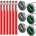 6 Pcs Stainless Steel Kitchen Glow Thermometer With 5 Inch Long Stem 1 D.... Fixed Price $24.79.