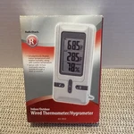 Radio Shack 63-1032 Indoor Outdoor Wired Thermometer Hygrometer Tested Working. Fixed Price $24.45.