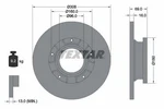 2X Textar 92292603 Rear Brake Discs 308MM Solid Fits Ford Tourneo Custom Transit. Fixed Price $197.09.
