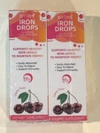 2X Biyode Iron Drops All Natural Plant Dietary Supplement Cherry 60ML Sealed New. Fixed Price $12.50.