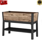 Keter Signature 29 Gal. Resin Elevated Garden Bed Uv-protected Durable Yard Hot. Fixed Price $159.99.