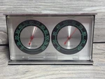 Vintage Springfield Thermometer Hygrometer Tested 1960 Weather Gift -desk/wall. Fixed Price $25.00.