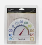 Taylor Seasons Window Cling 7" Outdoor Thermometer No Tool Needed Easy #5323. Fixed Price $12.99.