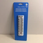Acurite Indoor Outdoor Thermometer Analog Wall Mount F/c New 00338A2. Fixed Price $14.99.