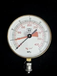 Vintage Gauge Steampunk Ele Pressure Dual Scales Secondary Maximum Point. Fixed Price $85.80.