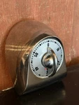 1970'S Swedish Vintage Chrome Bengt Ek Design Sweden Kitchen Timer. Fixed Price $14.99.