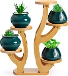 Xxxflower 5 Tiered Plant Stand Bamboo Mini Succulent Windowsill Original. Fixed Price $32.50.