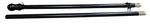 5FT X 1 Inch Diameter Hard Wood Black 2 Section Flag Pole Kit With Ball Top. Fixed Price $24.88.