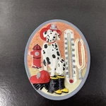Spoontiques 3D Firefighter Dog Thermometer Wall Hanging. Fixed Price $15.98.