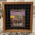Pennington, Cedar Succulent, Vertical Gardening Kit, New, Planter. Fixed Price $18.00.