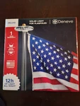 Deneve DNV-200-10101 Solar Flag Pole Light Silver. Fixed Price $17.99.