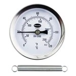 Brannan Clip-on Pipe Clamp Hvac Thermometer Temperature Gauge. Fixed Price $19.19.