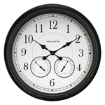 Acurite 75473 24-INCH Weathered Black Wall Clock With Thermometer And Hygrome.... Fixed Price $104.10.