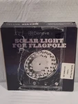 Deneve 26 Led Solar Flagpole Light - Stays Lit All Night Silver. Fixed Price $24.99.