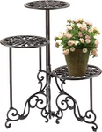 3 Tier Heavy Duty Cast Iron Plant Stand Foldable Wrought Flower Pot Holder,. Fixed Price $166.99.