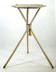 Folding 3 Three Legged Camping Stand Plant Side Table Lamp 0051010. Fixed Price $58.99.