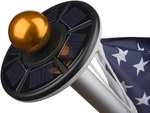 Sunnytech 2ND Generation Solar Flag Pole With 20LED Light, Brightest And Most. Fixed Price $33.23.